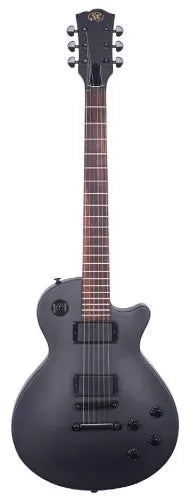 SX Satin Black LP Electric Guitar