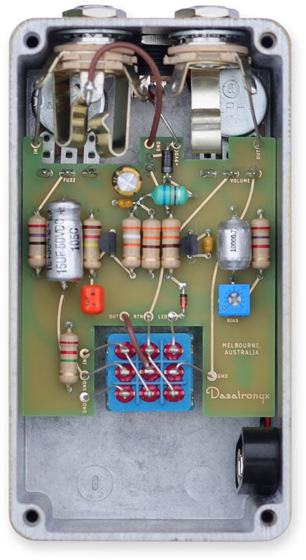 Dazatronyx Fuzz FFS Australian made boutique guitar pedal