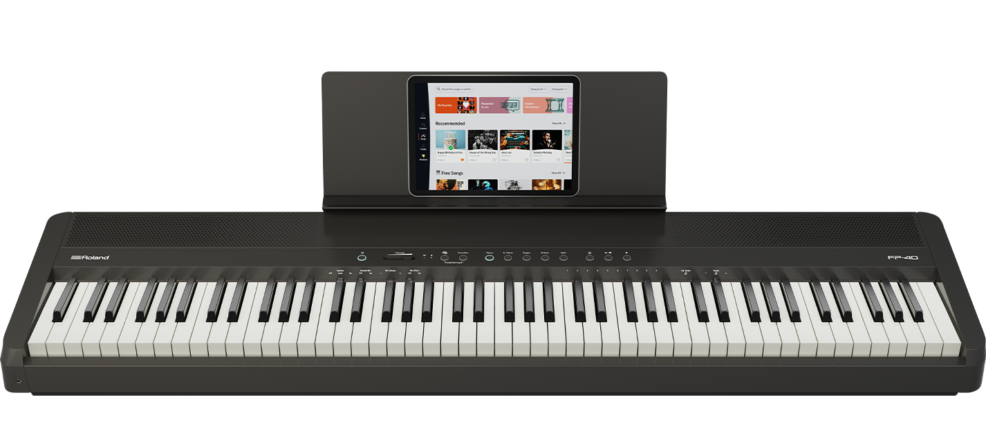 Roland FP-40 Black Digital Piano In Stock! 1 Only!