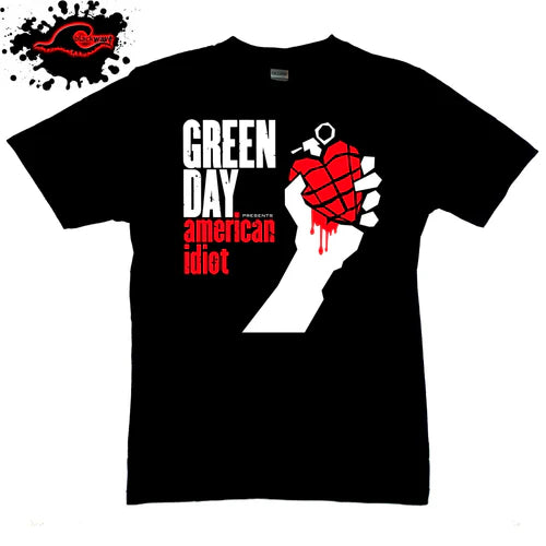 New Green Day T-Shirt - Large