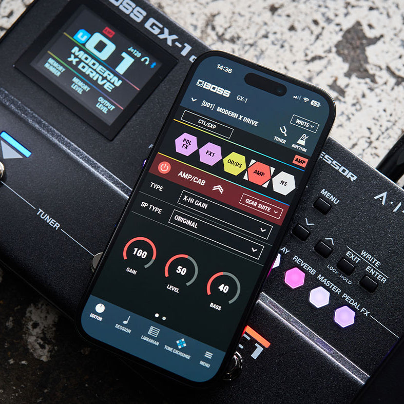 Boss GX-1 Guitar Effects FX Processor Pedal