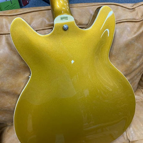 Justin York Viking Semi-Hollow Guitar Back