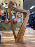 Opus 15-String Diatonic Wooden Harp in Natural Finish Bring Out Your Inner Cherub!