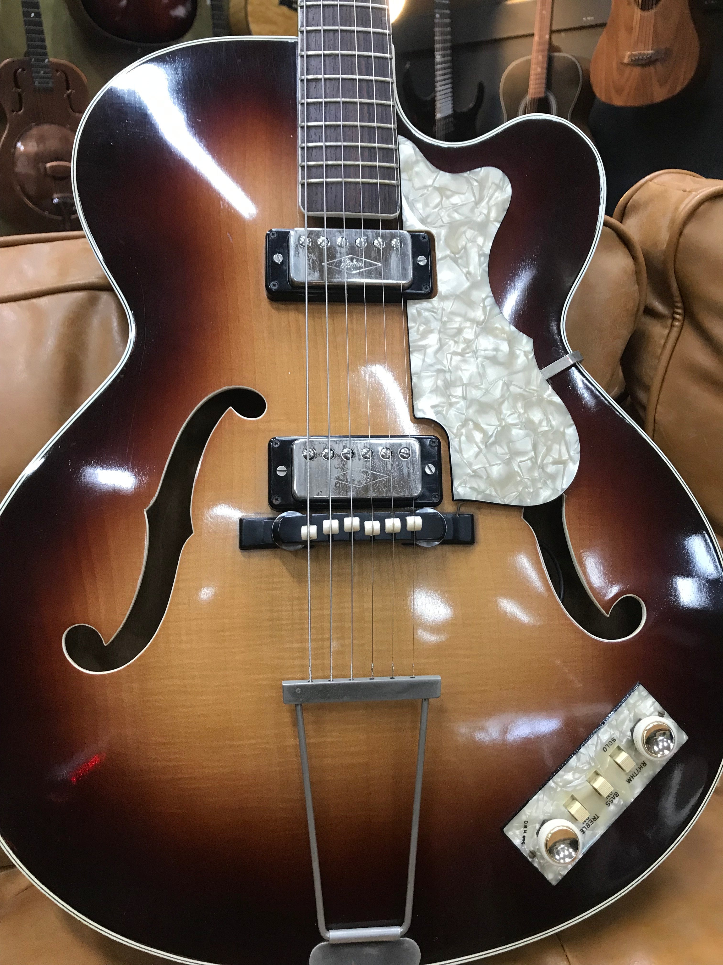 Vintage 1962 Hofner thinline Archtop 4560 (Preowned)