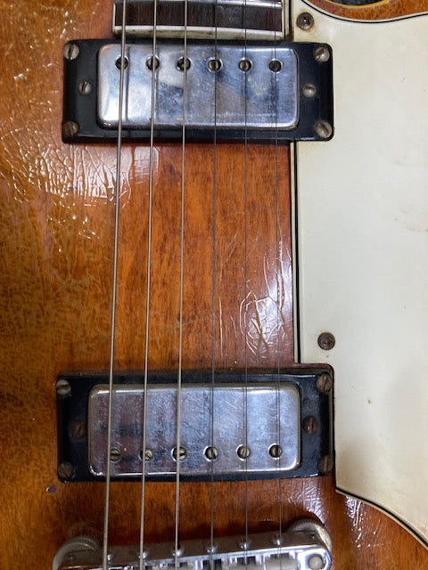 1966 Epiphone E360TD Riveria Vintage Guitar w/case (Pre-Owned)