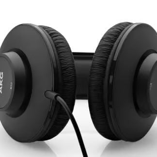AKG K52 Closed back studio headphones .