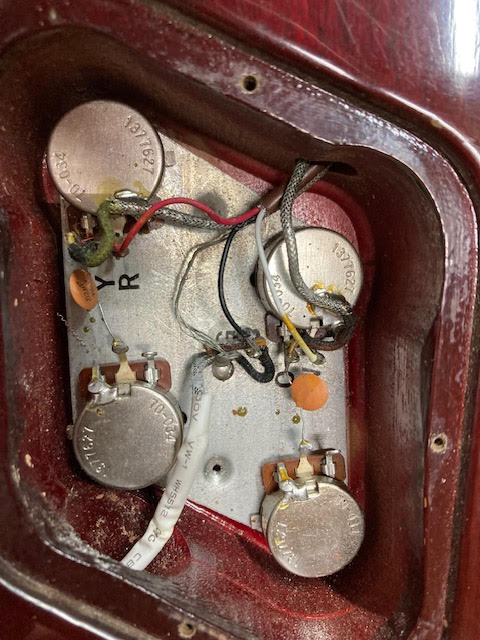 SOLD Vintage 1976 Gibson Les Paul Custom Electric Guitar Wine Red