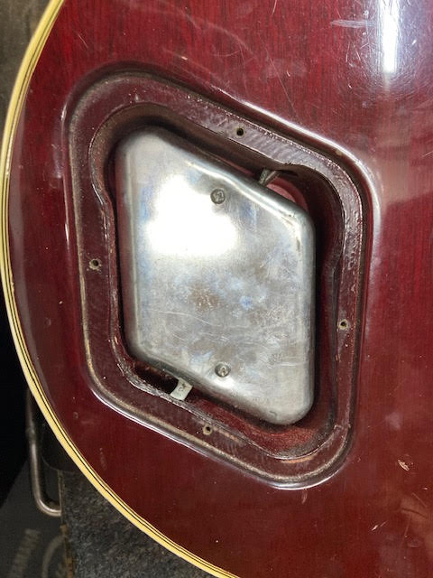 SOLD Vintage 1976 Gibson Les Paul Custom Electric Guitar Wine Red