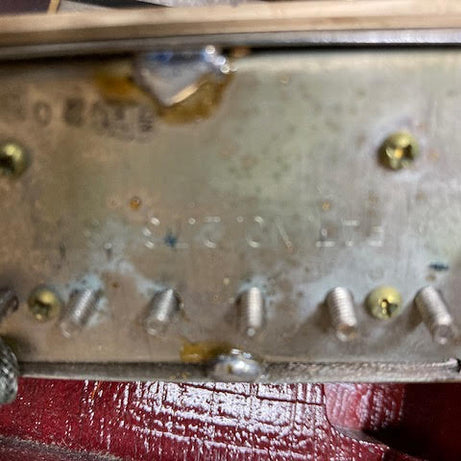 SOLD Vintage 1976 Gibson Les Paul Custom Electric Guitar Wine Red