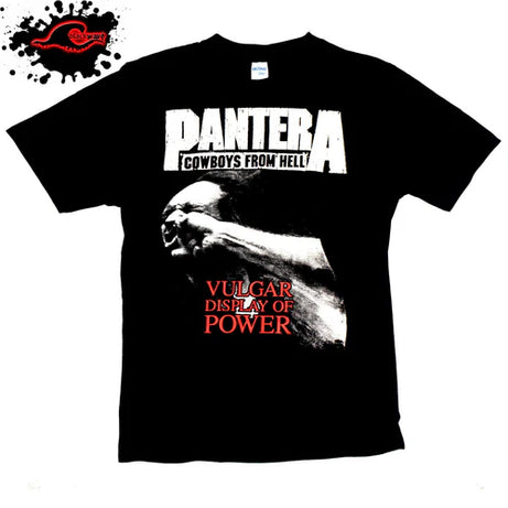 New Pantera Vulgar Display of Power T-Shirt - Large