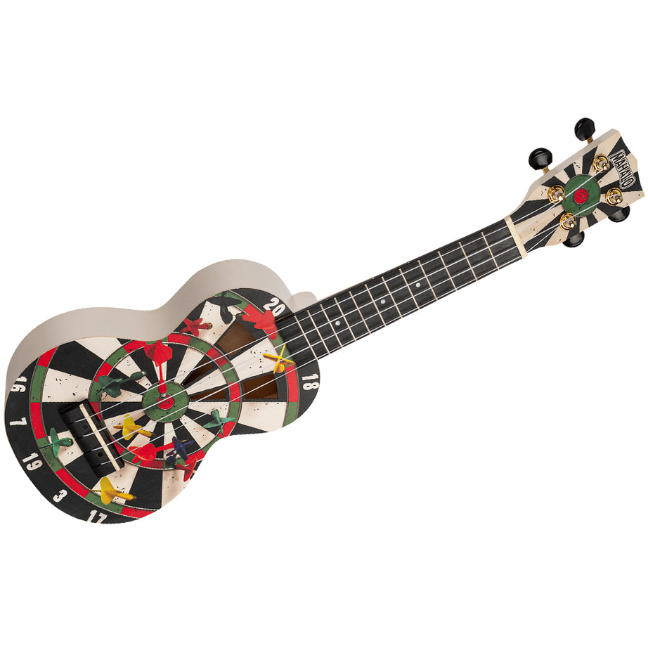 Mahalo a Dart board Soprano  ukulele