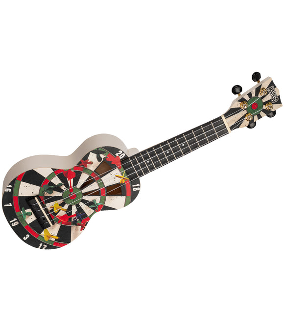 Mahalo art series Dart board ukulele