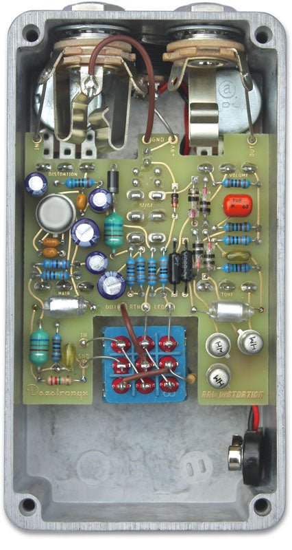 Dazatronyx Rad Distortion effects pedal .