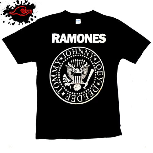 New Ramones Black T-Shirt - Medium