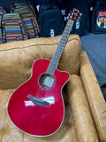 Yamaha FSC-TA Transacoustic guitar Ruby Red