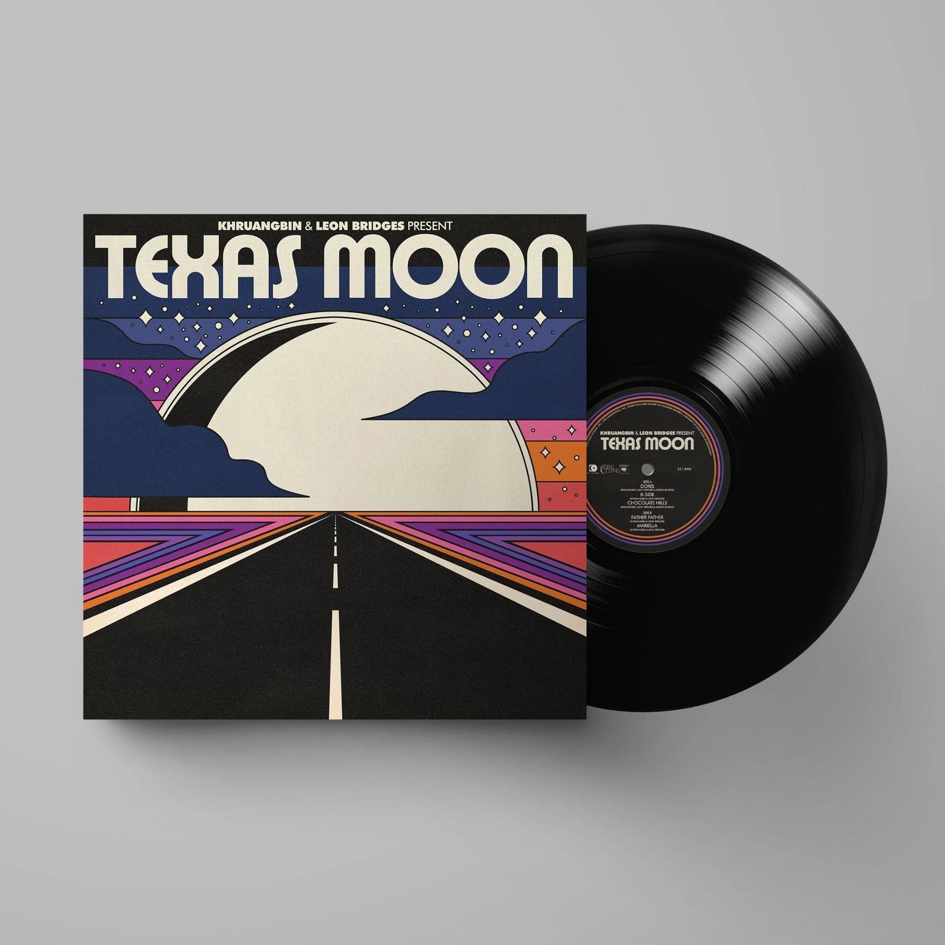 KHRUANGBIN & LEON BRIDGES - Texas Moon Vinyl EP