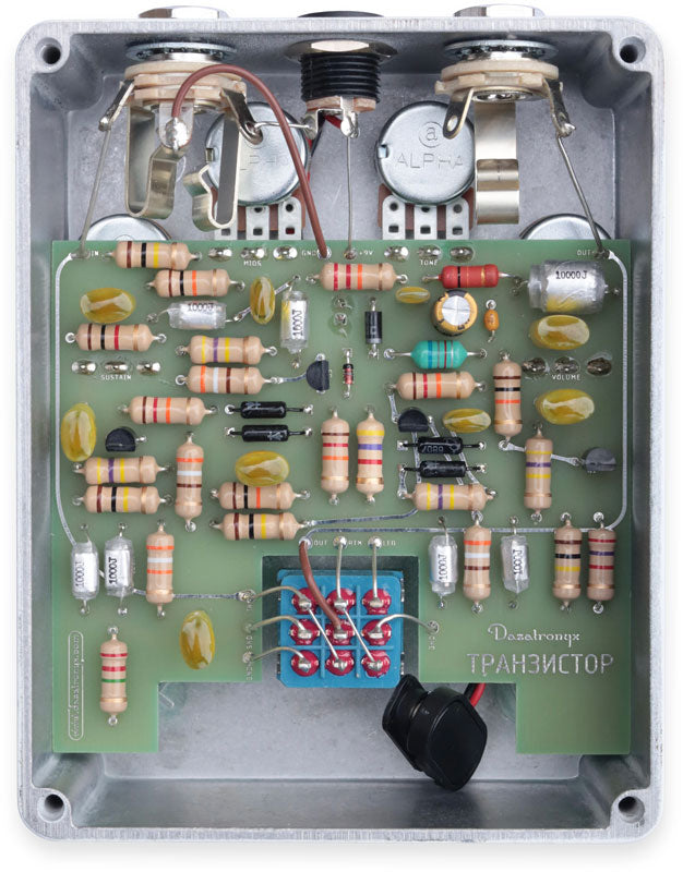 Dazatronyx ТРАНЗИСТОР Russian Muff Pedal *Aussie Made