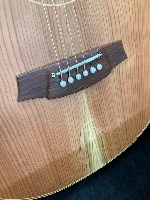 Cole Clark Angel Redwood Silky Oak w/ hardcase