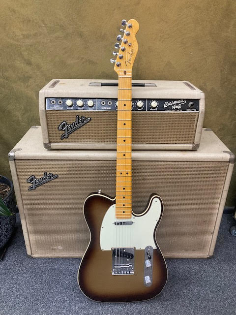 Fender Telecaster Ultra 2022 Mocha Burst w/ hardcase ( preowned )