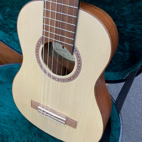 Valencia VC350 small body guitar w/ case (immaculate)