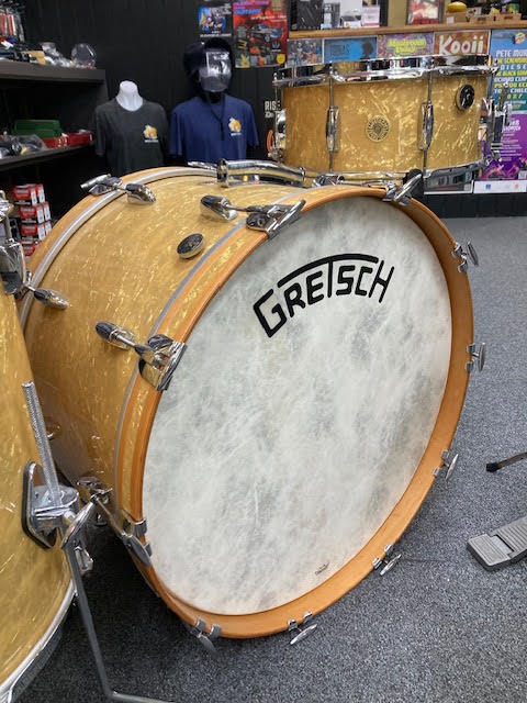 Gretsch Broadkaster 4 piece drum kit USA Reissue shell pack . ( preowned )