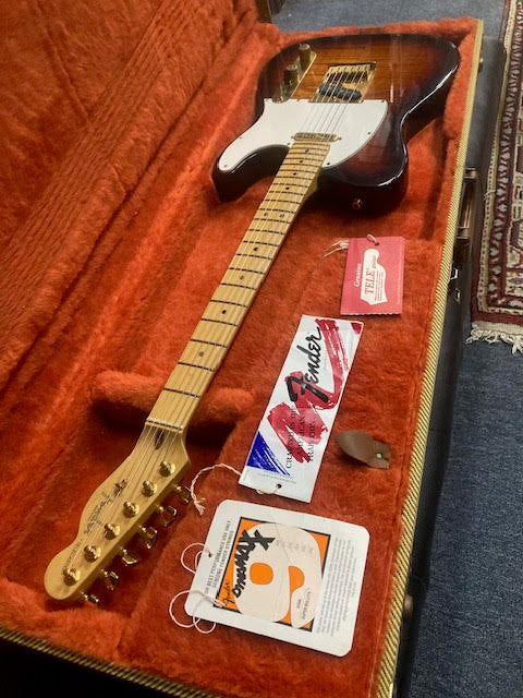 Fender Telecaster 1996 50th anniversary w/ Fender tweed case + candy