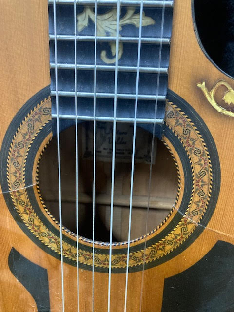 Rare Vintage Arturo Valdez flamenco guitar