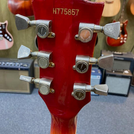 Back of Greco Headstock Music at Noosa 