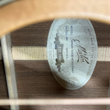 Maton SRS808 blackwood w/ case (preowned)