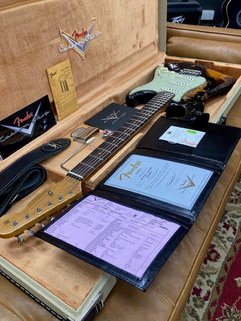 Fender Custom Shop 63 STRAT SUPHREL 1963 Stratocaster Super Heavy Relic Electric Guitar