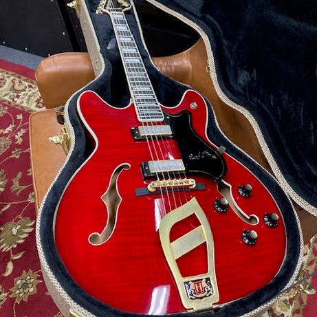 Preowned Hagstrom 1967RI "Elvis" guitar w/ case