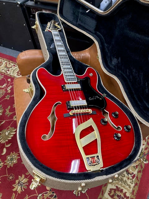 Preowned Hagstrom 1967RI "Elvis" guitar w/ case