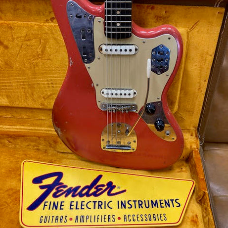 Original 1962 Fender Jaguar (refin) w '62RI case