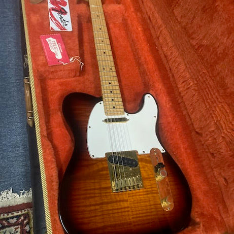 Fender Telecaster 1996 50th anniversary w/ Fender tweed case + candy
