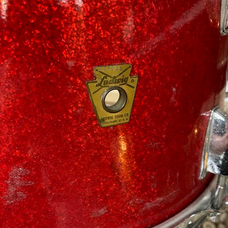 **SOLD**LUDWIG Hollywood 1968 DRUM KIT SHELL PACK  Ex Powderfinger drum kit