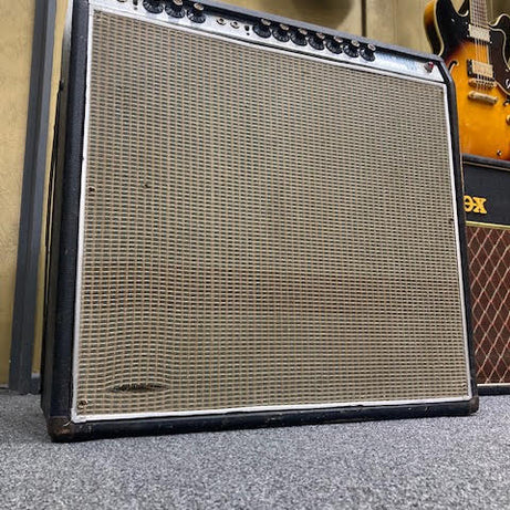 Vintage 1969 Fender Super Reverb Drip-Edge Silverface amplifier