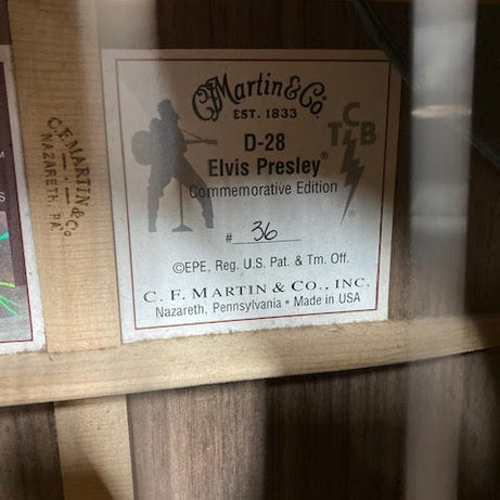 Martin D28 Elvis Presley 2007 w/ hardcase
