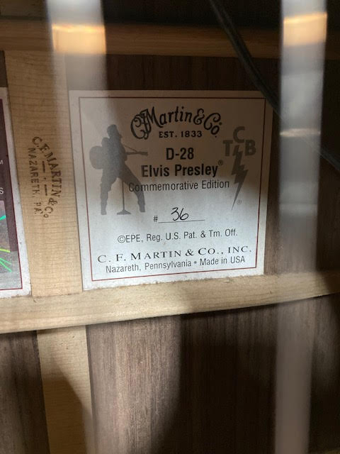 Martin D28 Elvis Presley 2007 w/ hardcase