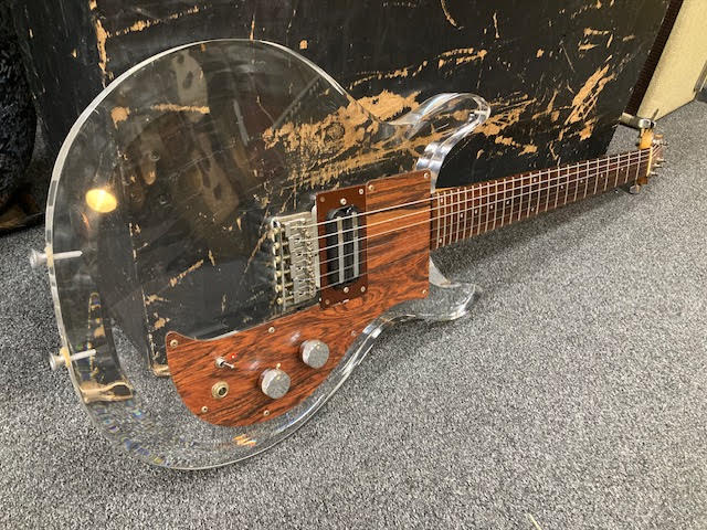 Greco Dan Armstrong Lucite guitar Super rare w/ hardcase