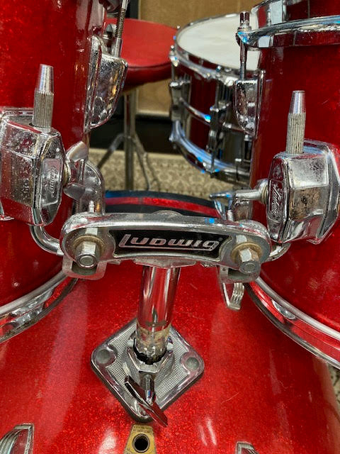 **SOLD**LUDWIG Hollywood 1968 DRUM KIT SHELL PACK  Ex Powderfinger drum kit