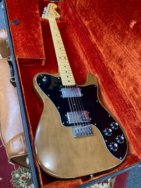 Fender Telecaste Deluxe 1973/4 Mocha w/ original case