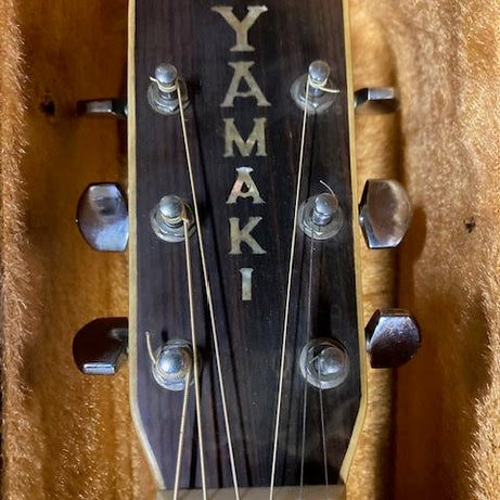 Rare Vintage YAMAKI 1970's Acoustic Guitar F-160 ALL Solid body Made in Japan