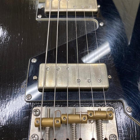 DeluxeTone Cosmopolitan Duo "Sweet Tuxedo" Custom guitar w/ hardcase