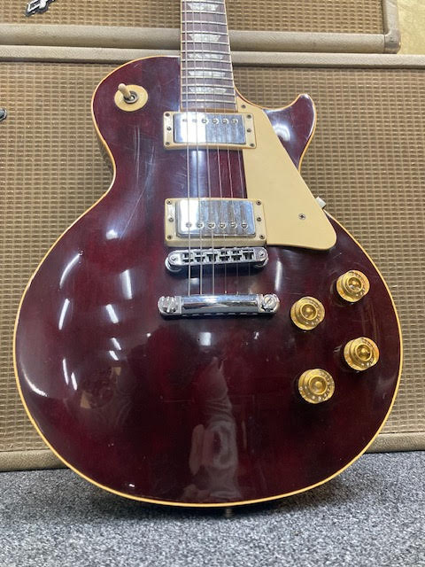 1986 Gibson Les Paul Standard Wine Red w/ Hard case