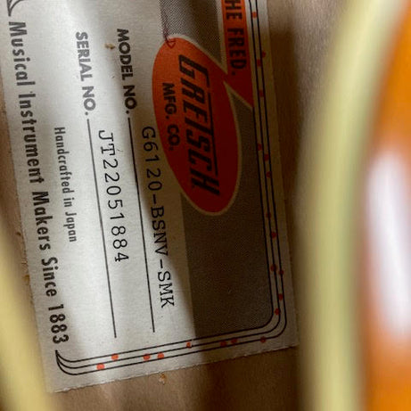 Gretsch G6120T Brian Setzer Signature Nashville '59 "Smoke" Hollowbody Guitar (preowned)