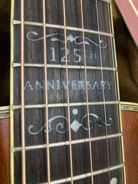 Washburn 125th anniversary limited edition parlour guitar w/ case