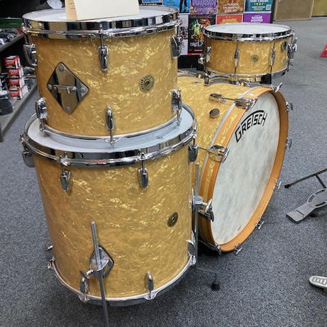 Gretsch Broadkaster 4 piece drum kit USA Reissue shell pack . ( preowned )