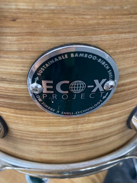 DW ECO-X Bamboo/Birch 6 piece drum kit w/ hardware + cymbals (preowned)