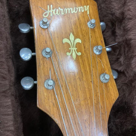 Vintage 1954 Harmony H62 Meteor Blonde w/ case
