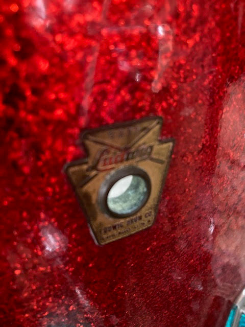 **SOLD**LUDWIG Hollywood 1968 DRUM KIT SHELL PACK  Ex Powderfinger drum kit